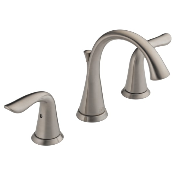 Delta Lahara Widespread Bathroom Faucet with Pop - Up Drain Assembly - Limited Lifetime Warranty - APEX Supply Co.