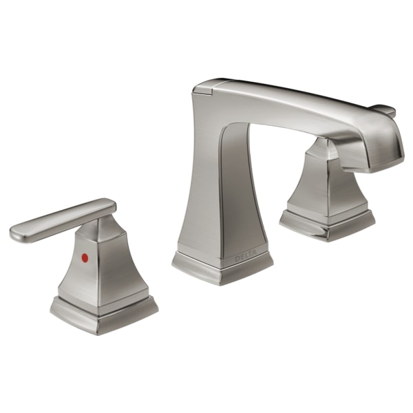 Delta Ashlyn 1.2 GPM Widespread Bathroom Faucet with Pop - Up Drain Assembly - APEX Supply Co.