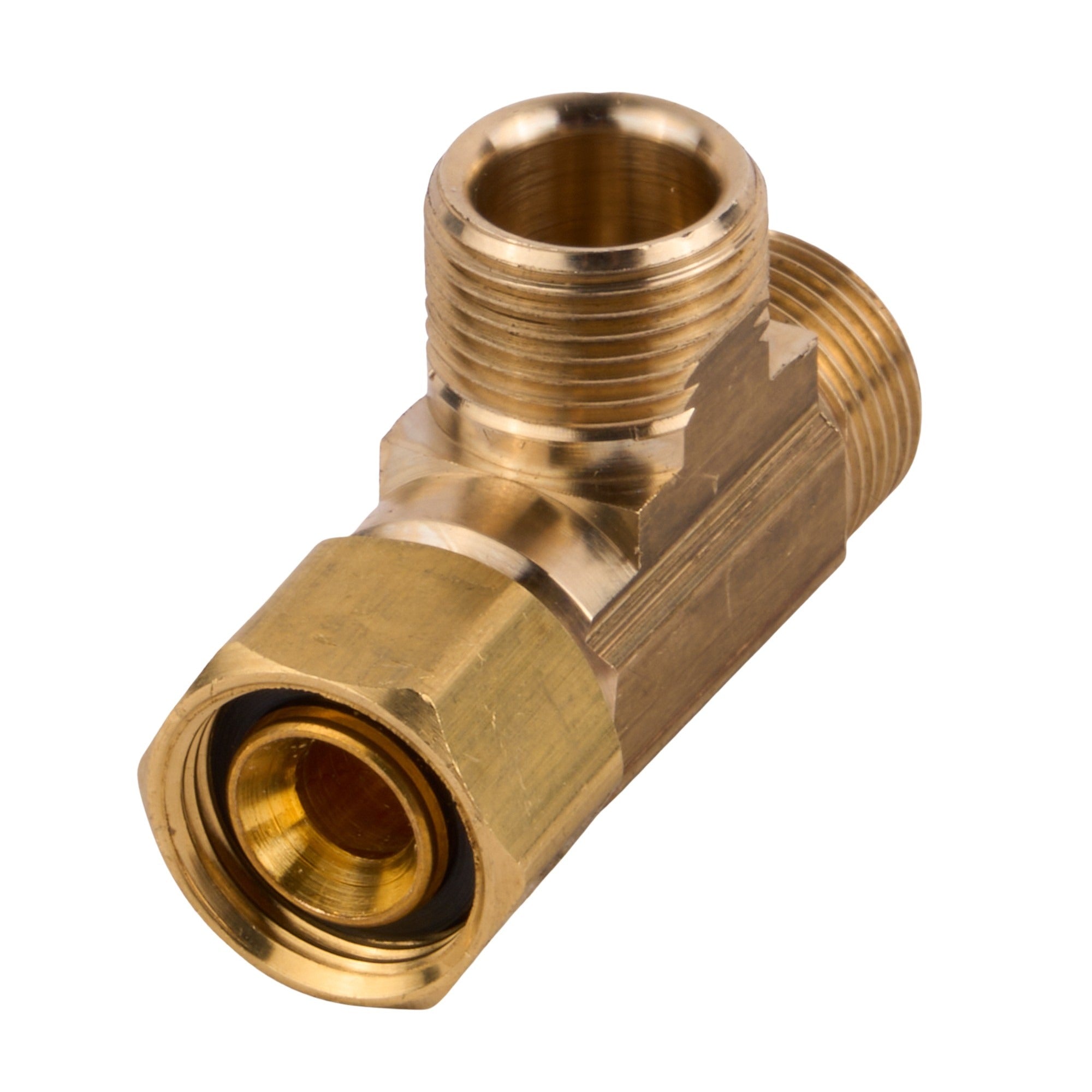 Female Compression Nut Adapter 3/8" x 3/8" x 3/8"