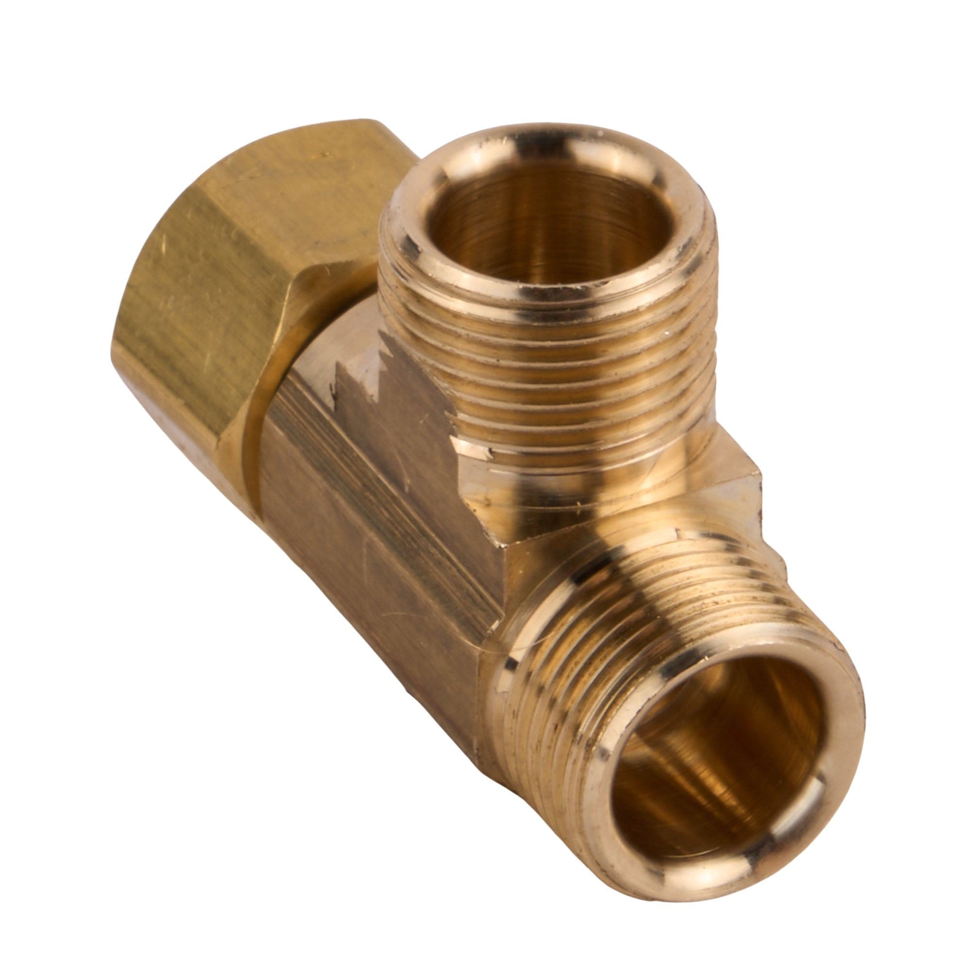 Female Compression Nut Adapter 3/8" x 3/8" x 3/8"