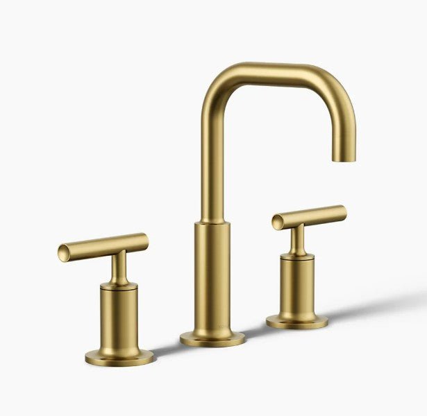 Kohler Purist 1.2 GPM Widespread Bathroom Faucet with Pop - Up Drain Assembly - APEX Supply Co.