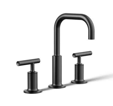 Kohler Purist 1.2 GPM Widespread Bathroom Faucet with Pop - Up Drain Assembly - APEX Supply Co.