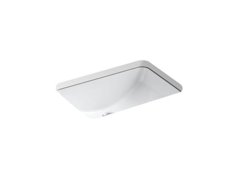 Kohler Ladena 20 - 7/8" x 14 - 3/8" x 8 - 1/8" Undermount Bathroom Sink with Overflow - APEX Supply Co.