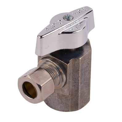 Brasscraft 1/2"Fip X 3/8 Od Cp Comp Angle Stop
