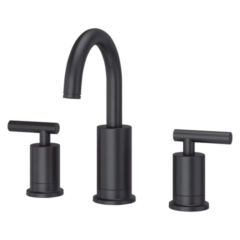 Pfister Contempra 1.2 GPM Widespread Bathroom Faucet with Pforever Seal, Pfast Connect, and Push and Seal Technologies - Includes Pop - Up Drain Assembly - APEX Supply Co.