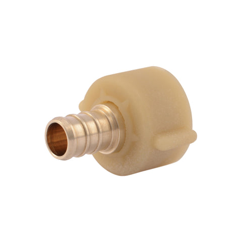 SharkBite PEX Crimp Brass Swivel Toilet Connector Crimp x Ballcock (Lead Free) - APEX Supply Co.