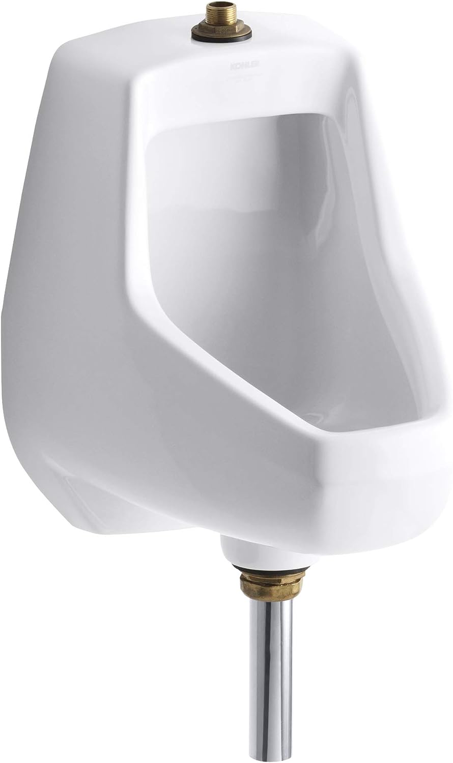 Kohler Darfield Urinal, Wash - Down, Half - Stall, 0.5 GPF, Top Spud, White - APEX Supply Co.
