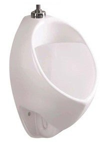 Winfield Urinal, Wash - Down, 0.5 - 1.0 GPF, 3/4" Top Spud, White (Flush Valve Not Included) - APEX Supply Co.