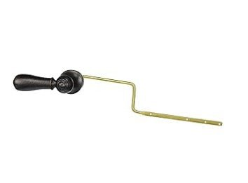 Universal Fit Toilet Handle Tank Flush Lever Decorative Faucet Style for Front Side or Angle Mount Venetian Bronze - APEX Supply Co.