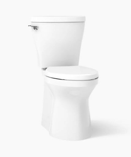 Kohler Betello 1.28 GPF Two - Piece Elongated Toilet with Left Hand Trip Lever - Seat Not Included - APEX Supply Co.