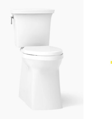 Kohler Corbelle 1.28 GPF Tall ContinuousClean Two - Piece Elongated Toilet Skirted Trapway - APEX Supply Co.