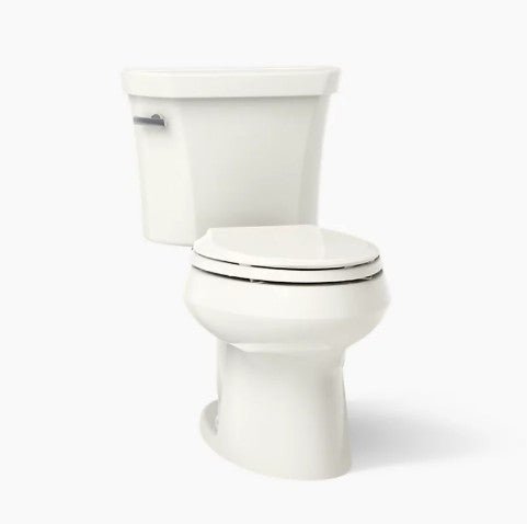 Kohler 1.28 GPF Two - Piece Elongated Toilet with 12" Rough In from the Wellworth Collection - APEX Supply Co.