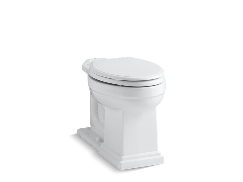 Kohler Tresham 1.28 GPF Elongated Comfort Height Toilet Bowl Only with 12" Rough - In - APEX Supply Co.