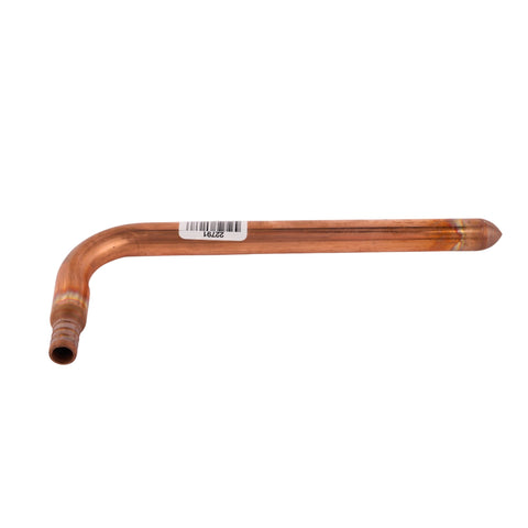 SharkBite PEX Crimp Copper Stub Out 90° Elbow (4" x 8") (Lead Free) 1/2"