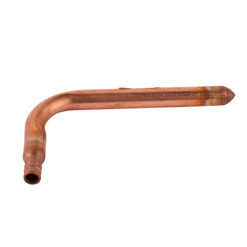 SharkBite PEX Crimp Copper Stub Out 90° Elbow (4" x 6") (Lead Free) 1/2"