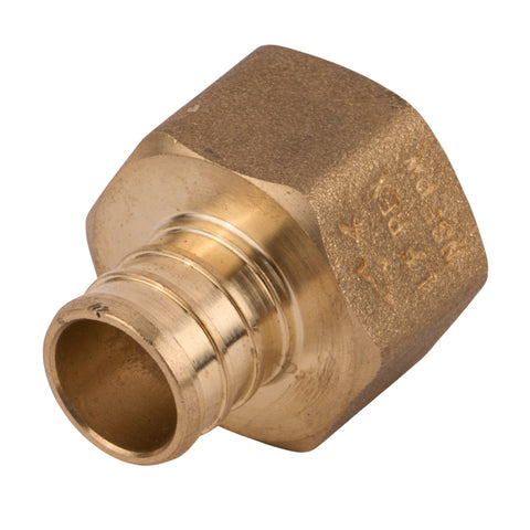SharkBite PEX Crimp Brass Female Adapter Crimp x FNPT (Lead Free) 3/4"