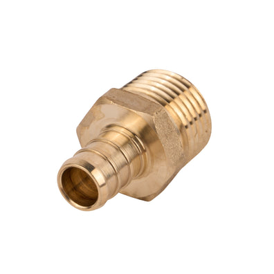 SharkBite PEX Crimp Brass Male Adapter Crimp x MNPT (Lead Free) 1/2"