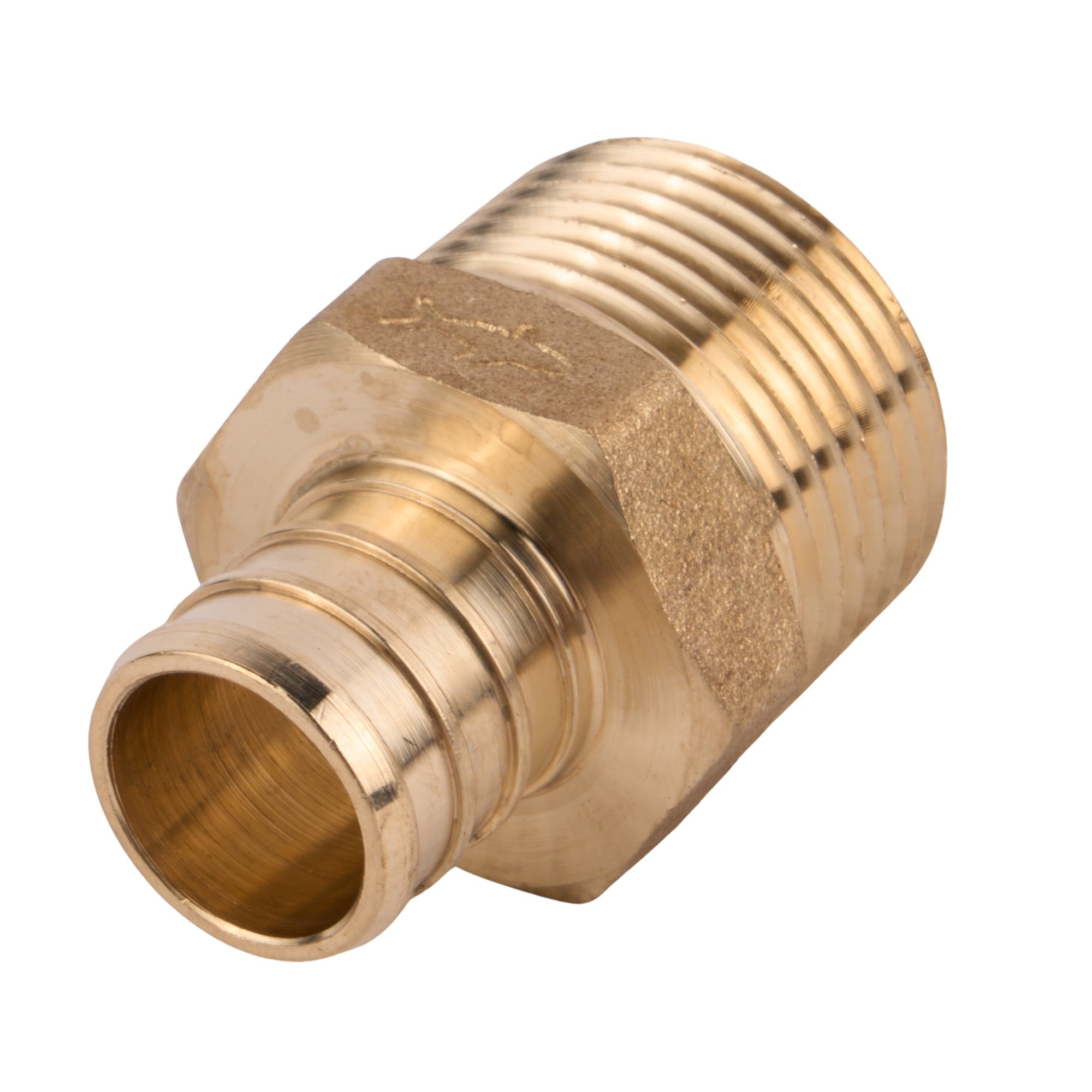 SharkBite PEX Crimp Brass Male Adapter Crimp x MNPT (Lead Free) 3/4"