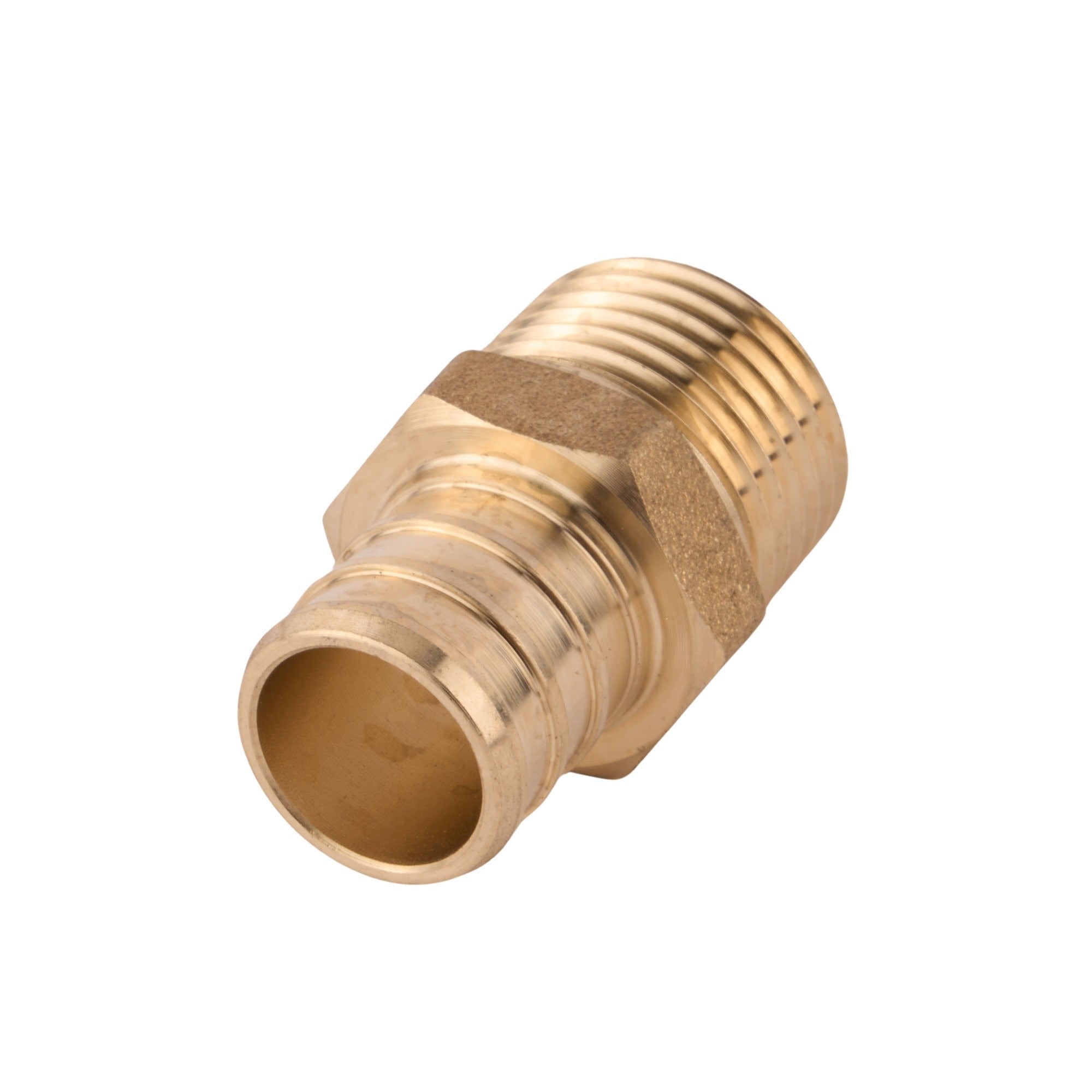SharkBite PEX Crimp Brass Male Adapter Crimp x MNPT (Lead Free) 3/4" x 1/2"