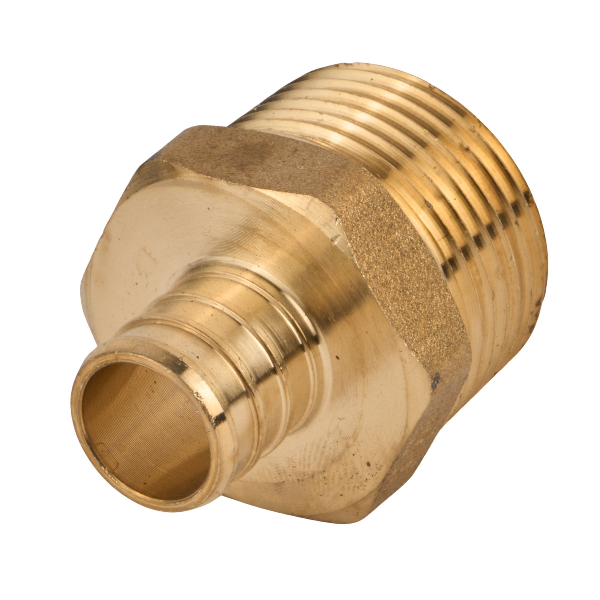 SharkBite PEX Crimp Brass Male Adapter Crimp x MNPT (Lead Free) 3/4" x 1"