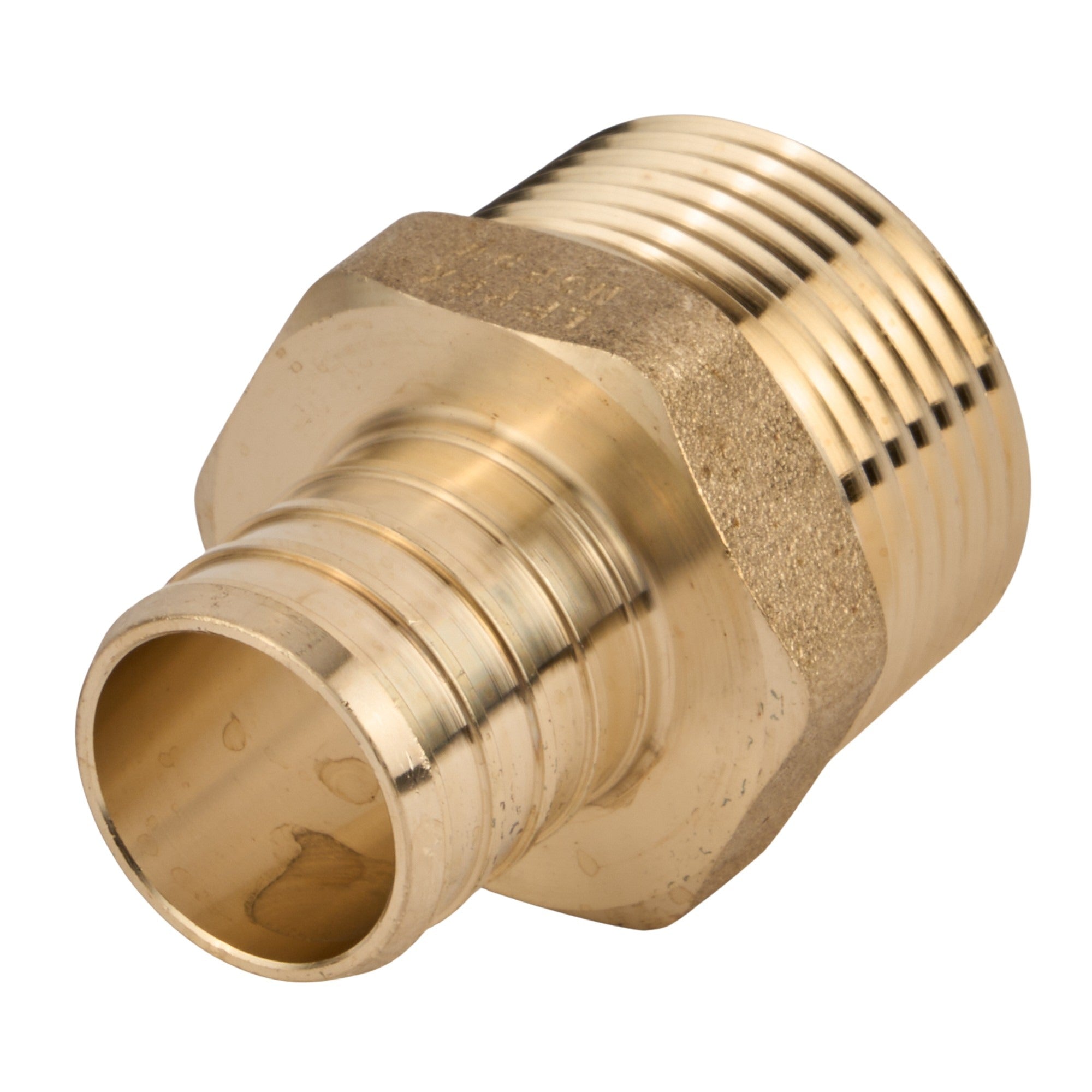 SharkBite PEX Crimp Brass Male Adapter Crimp x MNPT (Lead Free) 1"