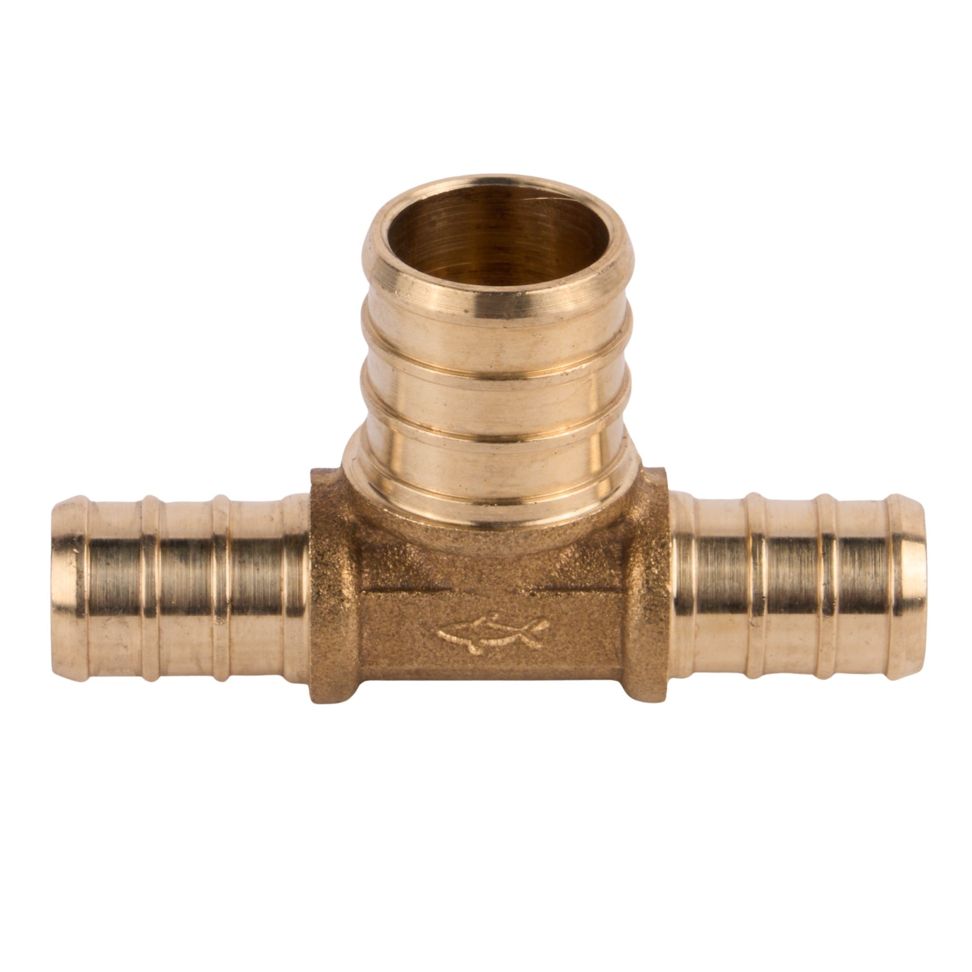 SharkBite PEX Crimp Brass Reducing Tee (Lead Free) 1/2" x 1/2" x 3/4"