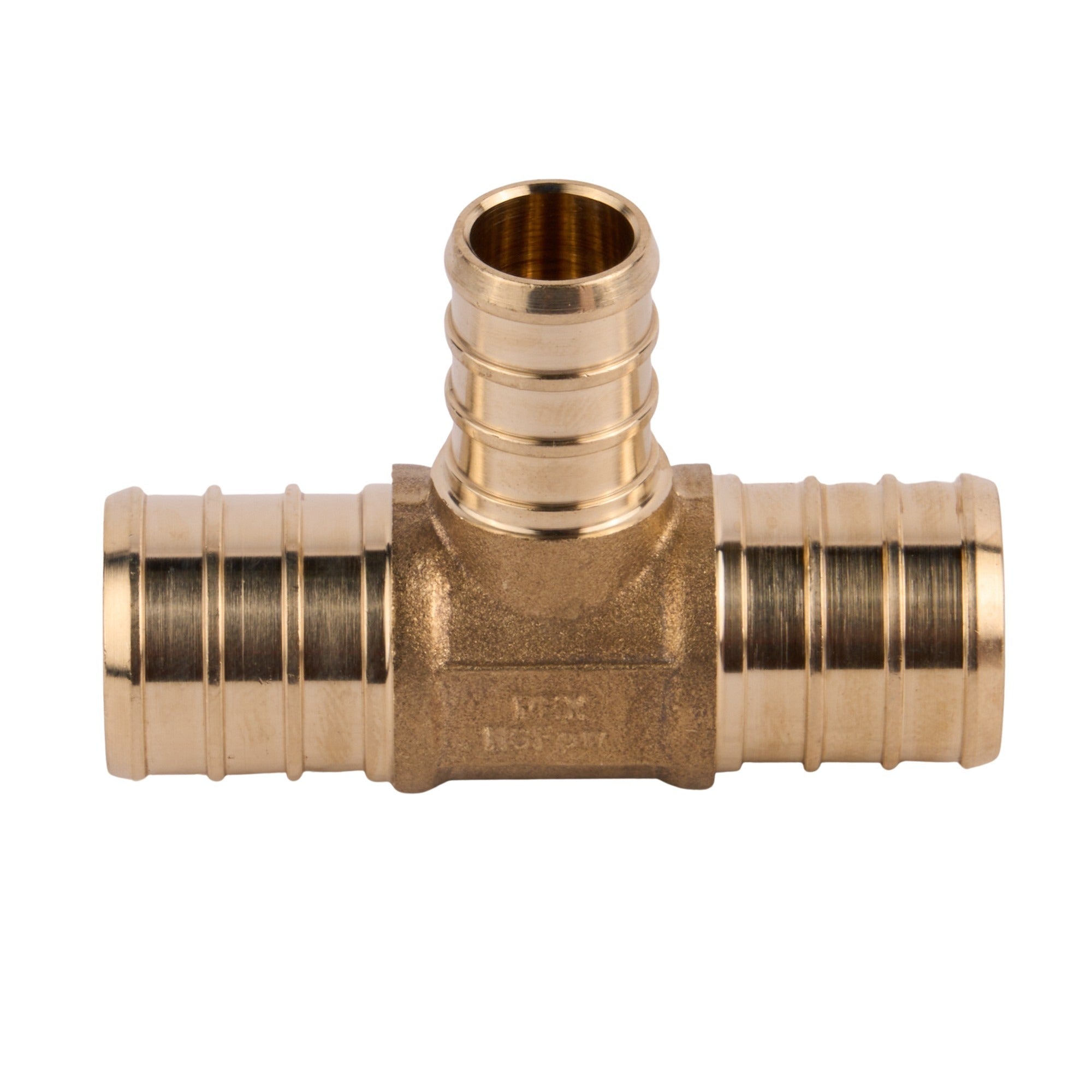 SharkBite PEX Crimp Brass Reducing Tee (Lead Free) 3/4" x 3/4" x 1/2"