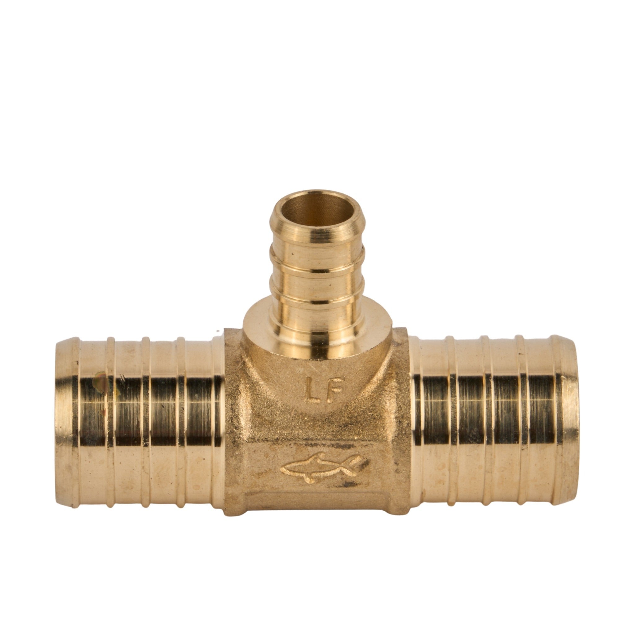 SharkBite PEX Crimp Brass Reducing Tee (Lead Free) 1" x 1" x 1/2"