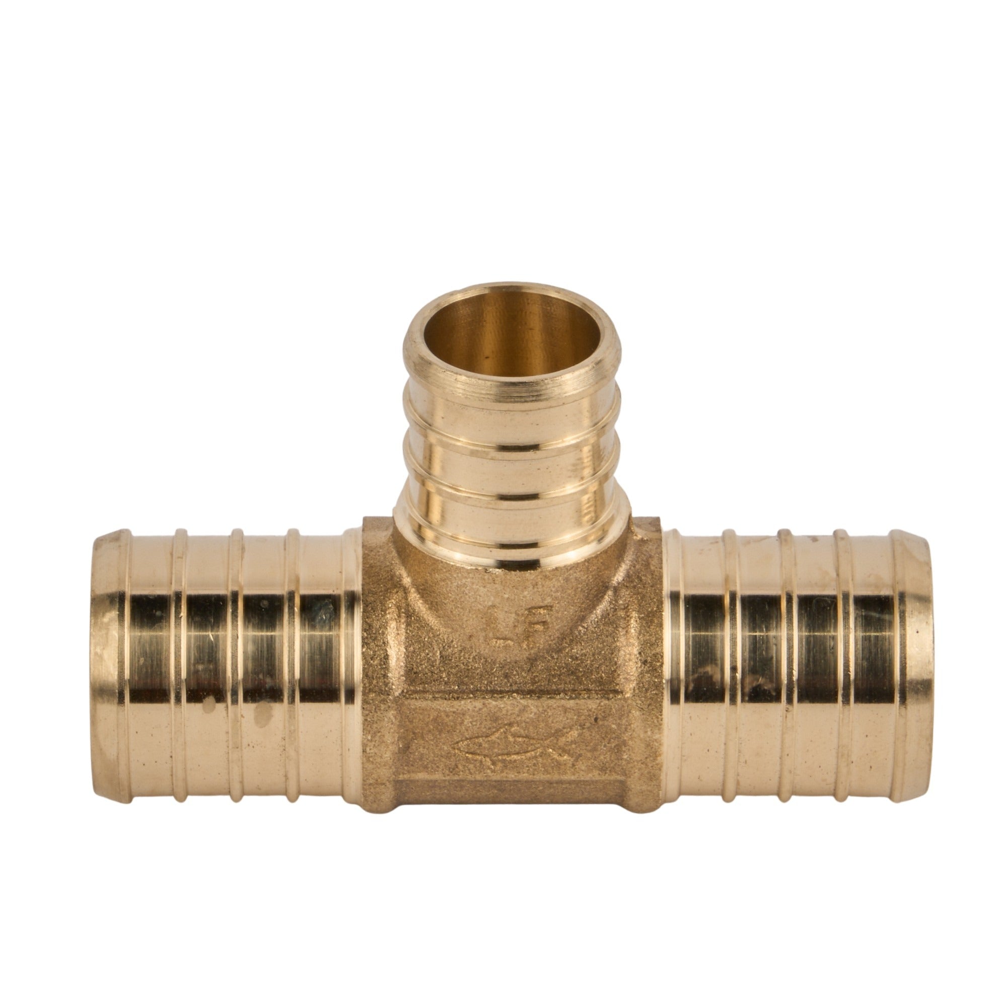 SharkBite PEX Crimp Brass Reducing Tee (Lead Free) 1" x 1" x 3/4"