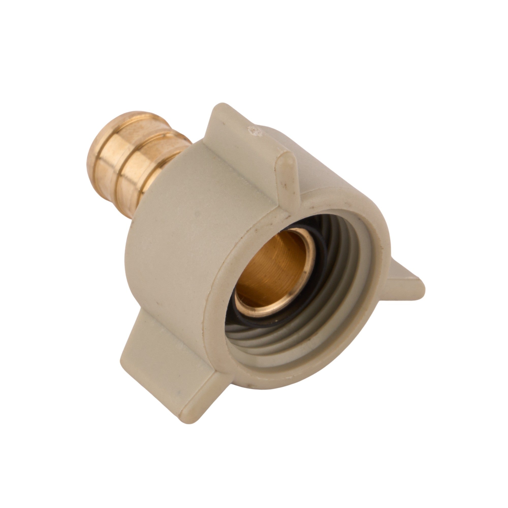 SharkBite PEX Crimp Brass Swivel Adapter Crimp x FNPT (Lead Free) - APEX Supply Co.