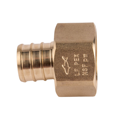 SharkBite PEX Crimp Brass Swivel Adapter Crimp x FNPT (Lead Free) - APEX Supply Co.