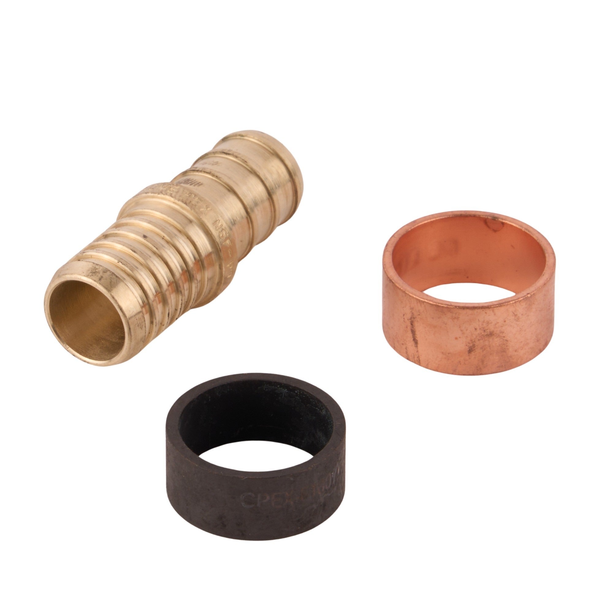 SharkBite PEX Brass Crimp Polybutylene Adapter (Lead Free) 1/2"