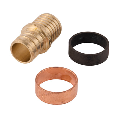 SharkBite PEX Brass Crimp Polybutylene Adapter (Lead Free) 3/4"