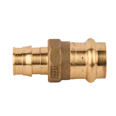 Uponor ProPEX Brass Adapter Copper Press x PEX Expansion (Lead Free) - APEX Supply Co.