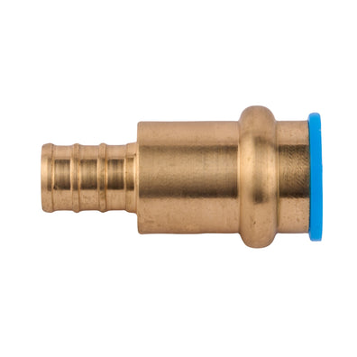 PEX Brass Crimp x Copper Adapter - APEX Supply Co.