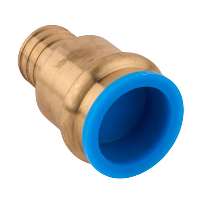 PEX Brass Crimp x Copper Adapter - APEX Supply Co.