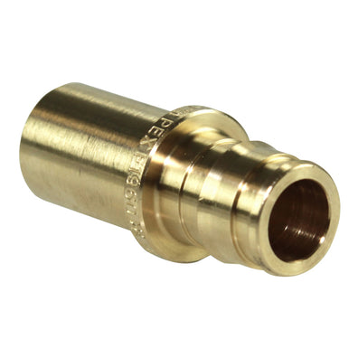 Uponor ProPEX Brass Male Adapter Copper Sweat x PEX Expansion (Lead Free) 1/2" x 3/4"