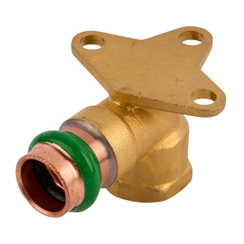 Zurn PEX Poly QickTite Female Drop Ear 90° Elbow Assembled CTS x FPT (Lead Free) 1/2"