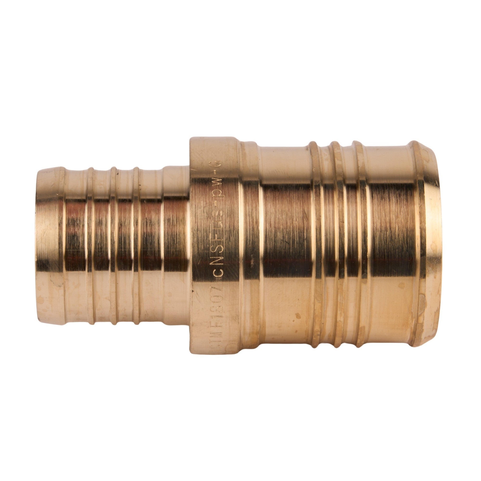 Zurn PEX Crimp Brass Reducing Coupling (Lead Free) 1-1/2" x 2"