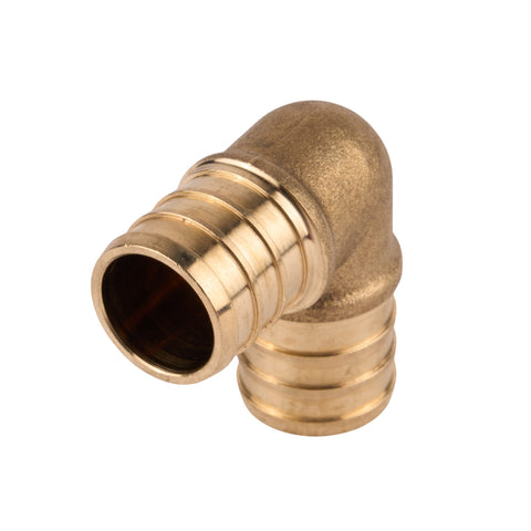 Zurn PEX Crimp Brass 90° Elbow (Lead Free) 3/4"