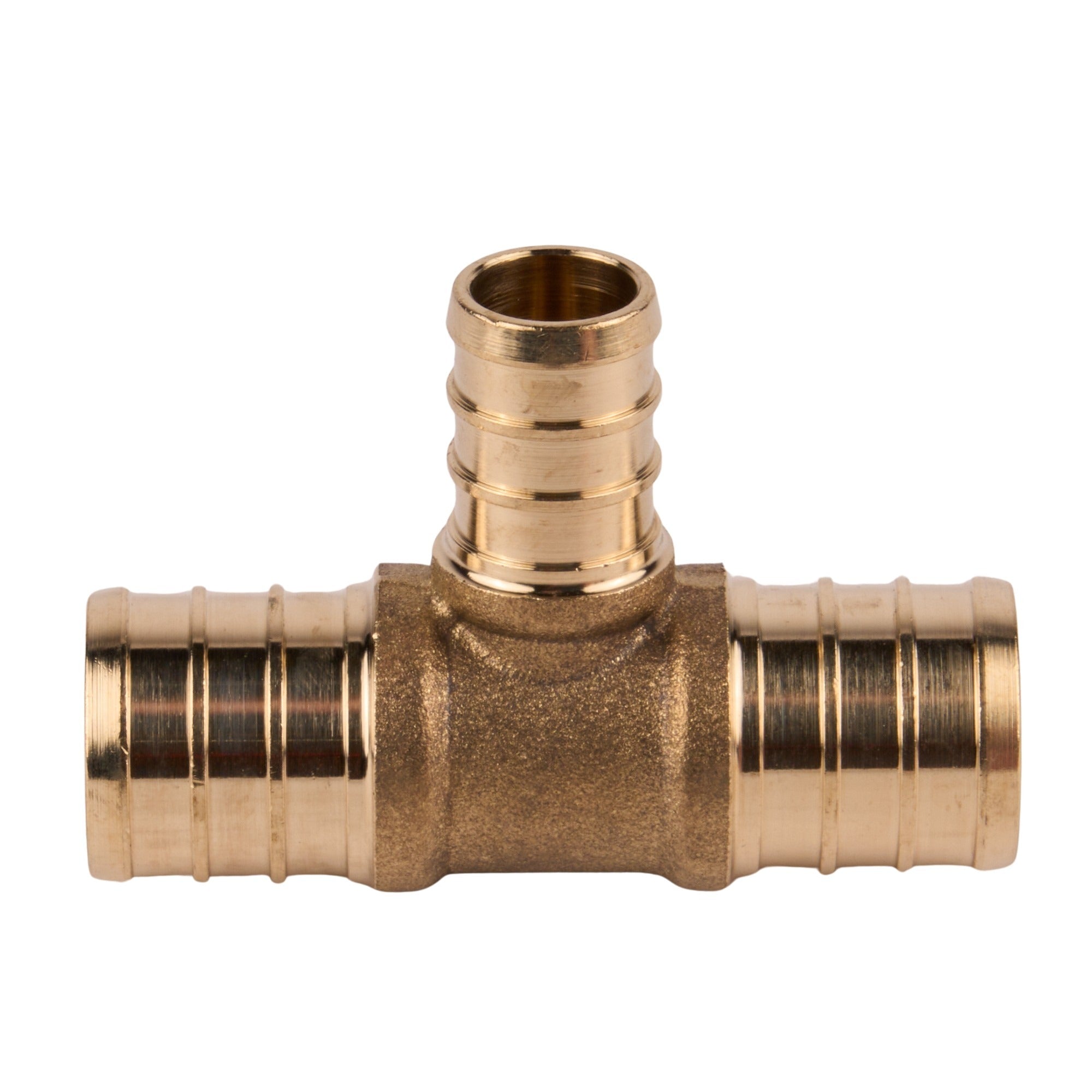 Zurn PEX Crimp Brass Tee (Lead Free) 3/4" x 3/4" x 1/2"