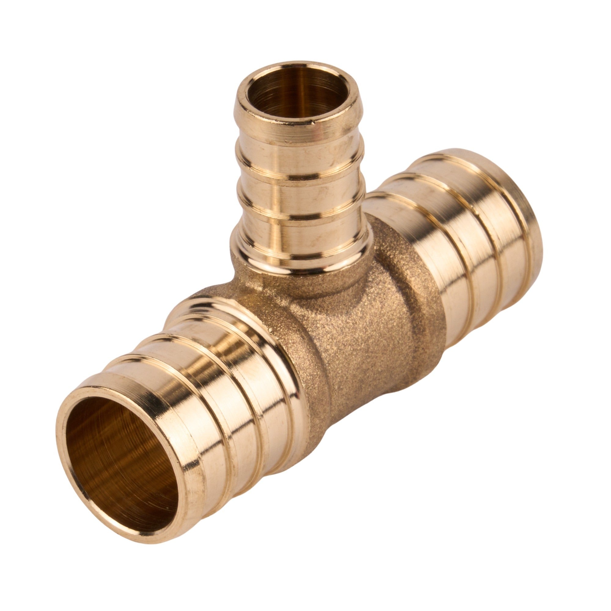 Zurn PEX Crimp Brass Tee (Lead Free) 3/4" x 3/4" x 1/2"