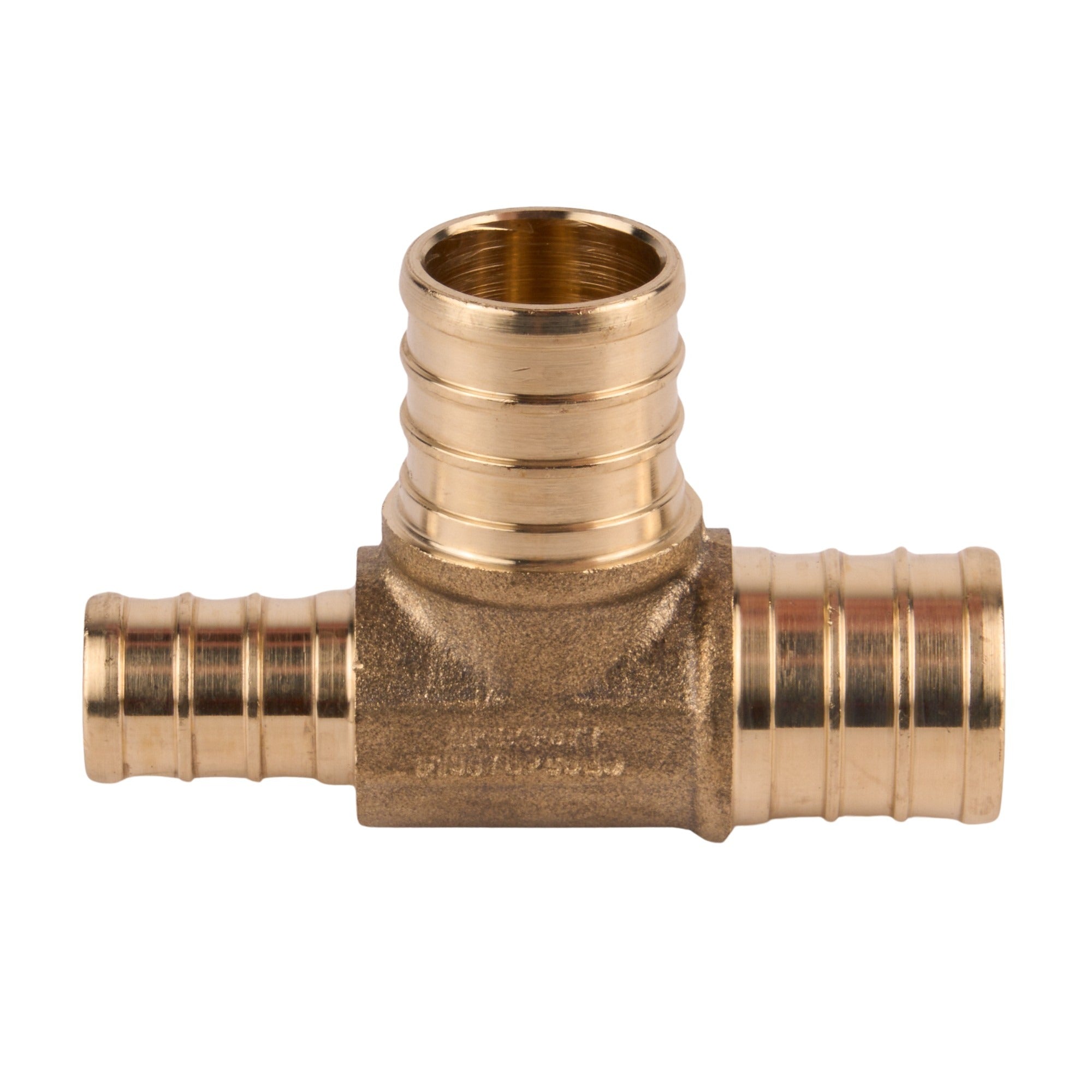 Zurn PEX Crimp Brass Tee (Lead Free) 3/4" x 1/2" x 3/4"