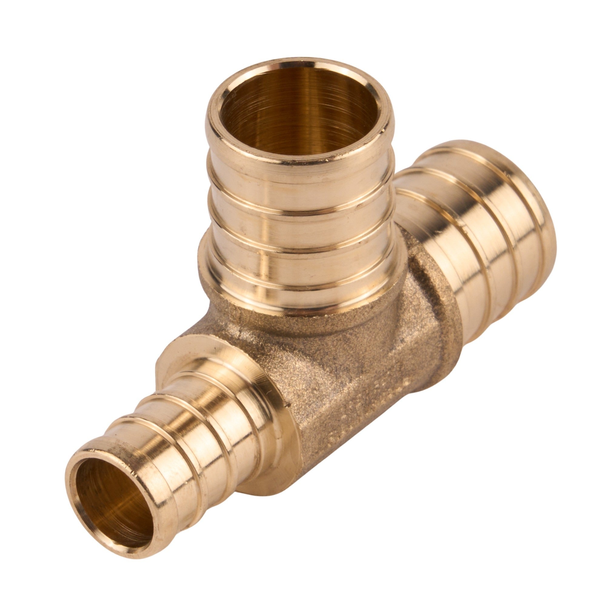 Zurn PEX Crimp Brass Tee (Lead Free) 3/4" x 1/2" x 3/4"