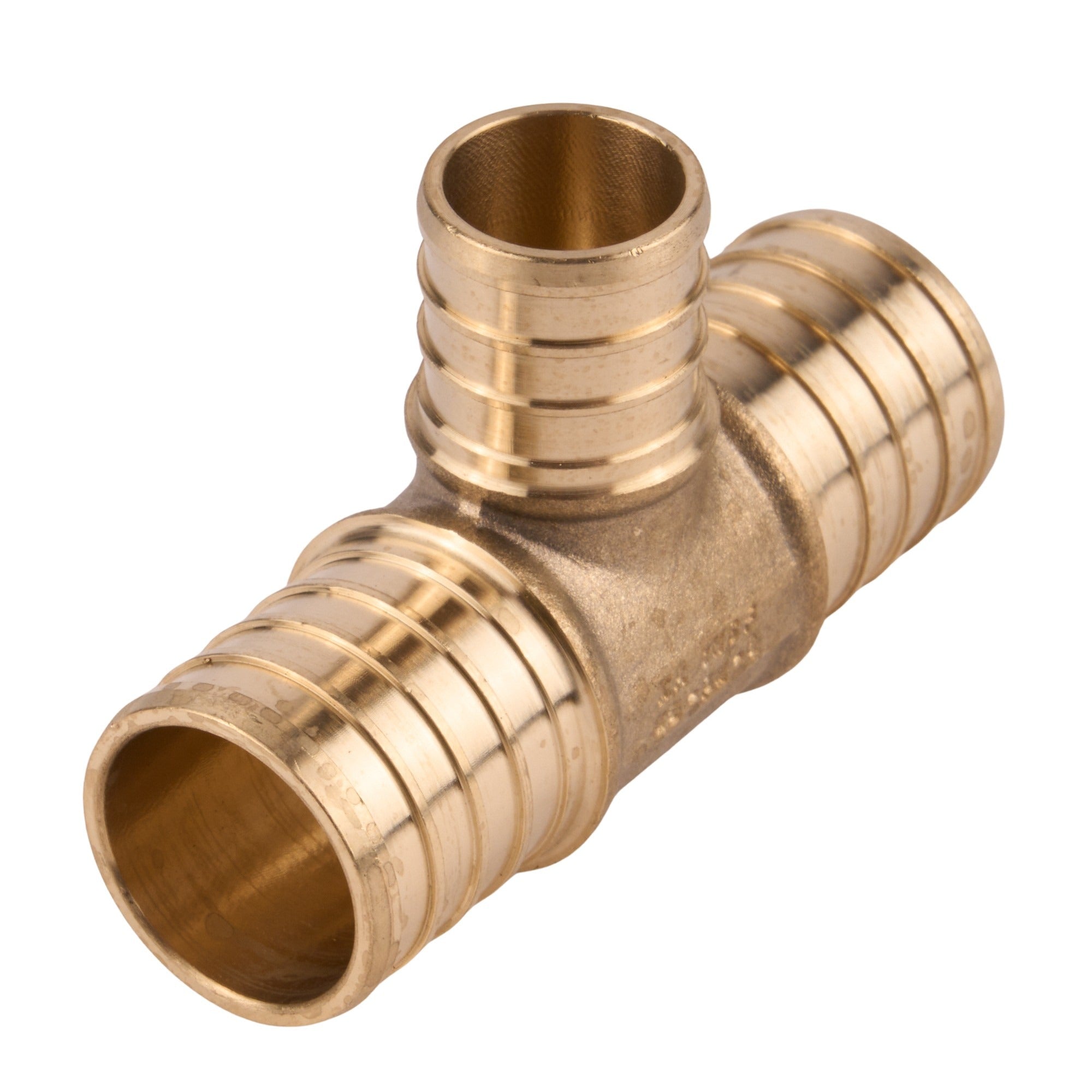 Zurn PEX Crimp Brass Tee (Lead Free) 1" x 1" x 3/4"