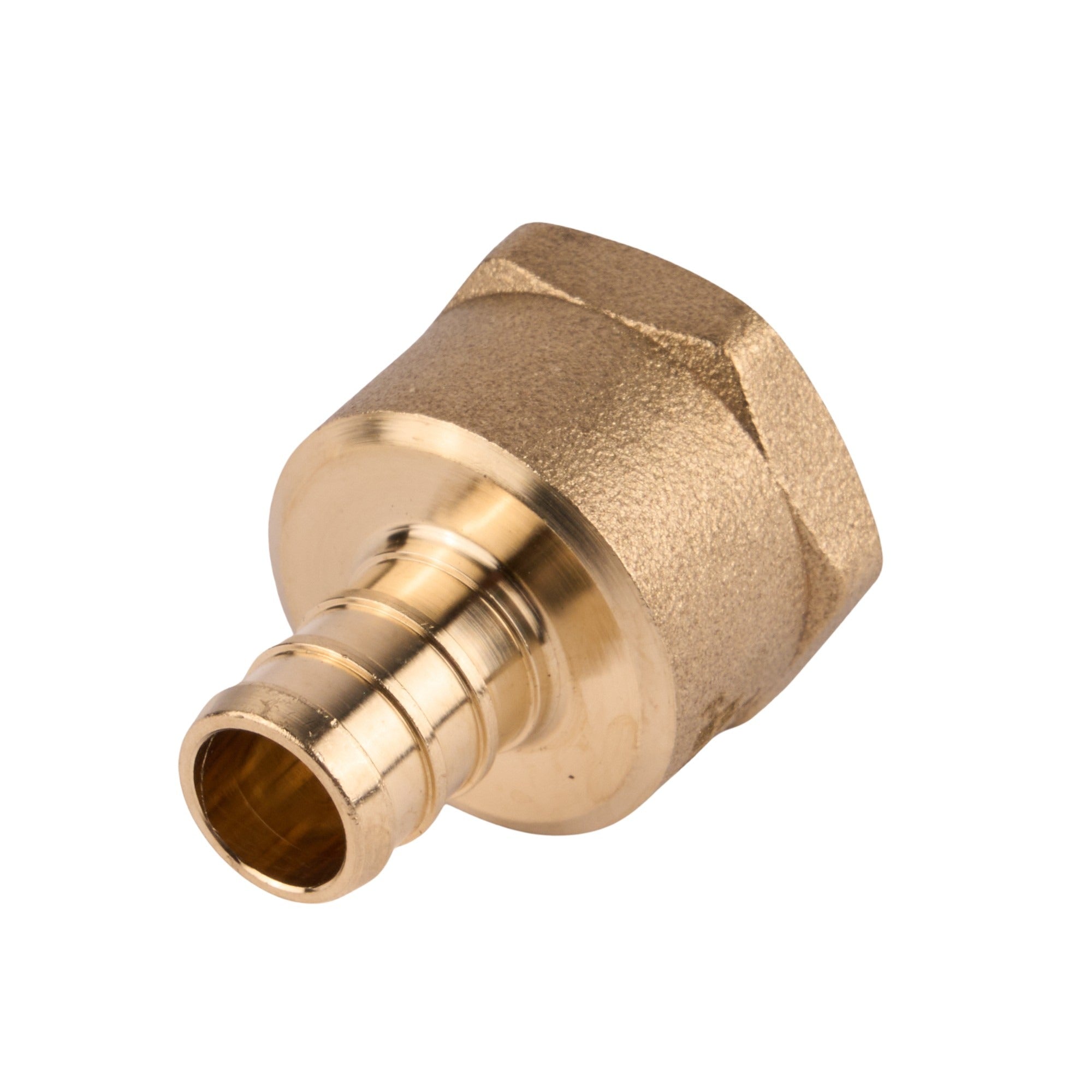 Zurn PEX Crimp Brass Female Threaded Adapter Crimp x FNPT (Lead Free) 1/2"