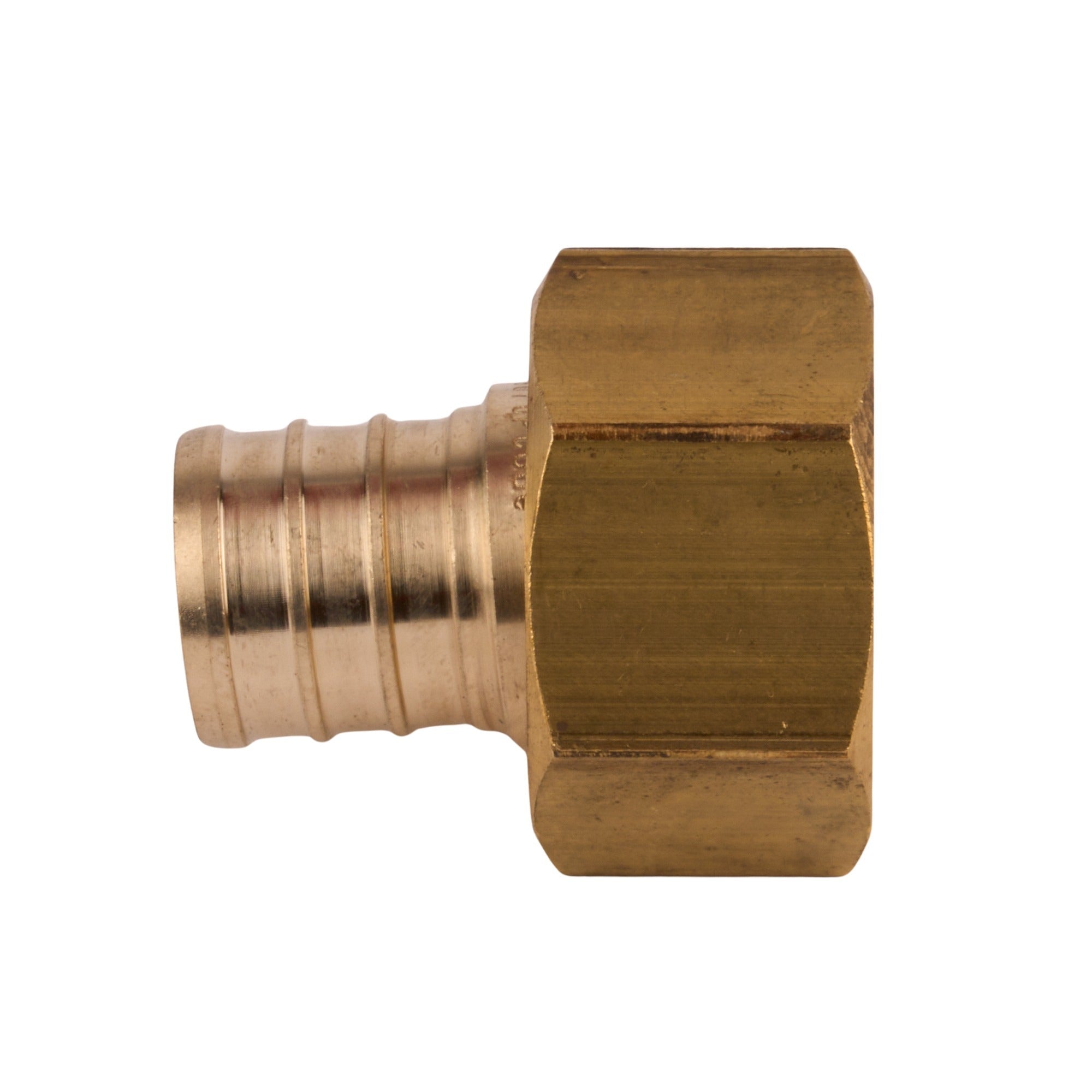 Zurn PEX Crimp Brass Swivel Adapter Barb x FNPT (Lead Free) 3/4"