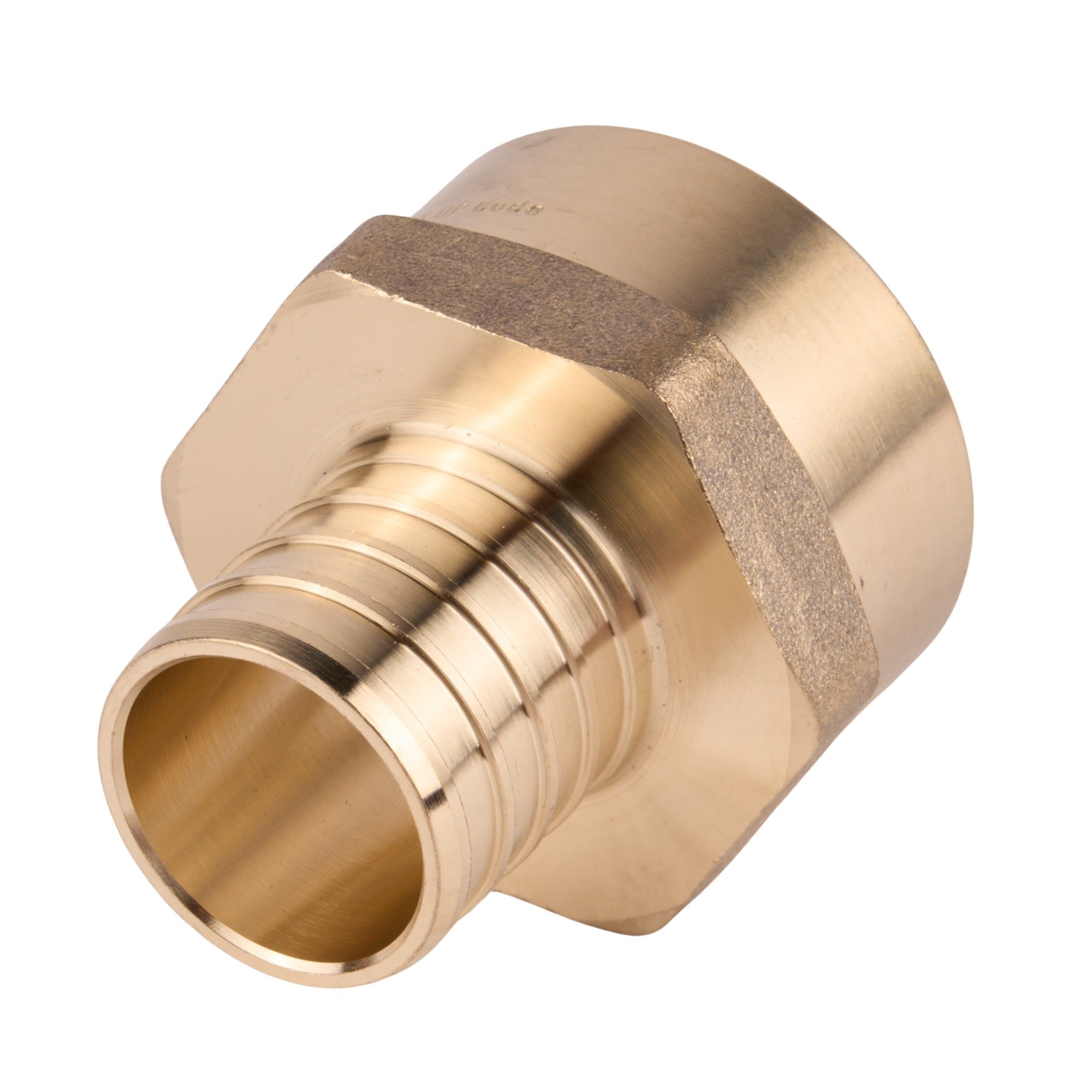 Zurn PEX Crimp Brass Female Threaded Adapter Crimp x FNPT (Lead Free) 1"