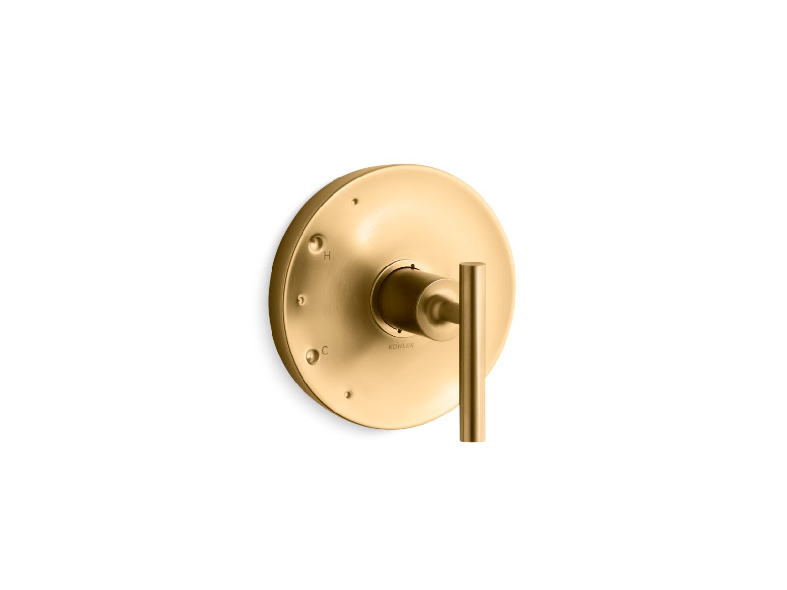 Kohler Purist Pressure Balanced Valve Trim Only with Single Lever Handle - Less Rough In - APEX Supply Co.