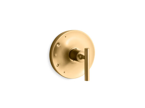 Kohler Purist Pressure Balanced Valve Trim Only with Single Lever Handle - Less Rough In - APEX Supply Co.